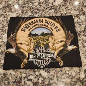 Vintage Harley Davidson 2005 Susquehanna PA Time To Ride Mens Size L Black NWT